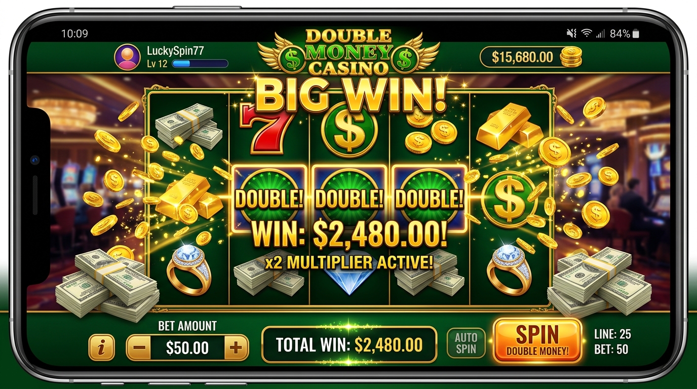 Double Money 截图示意（案例为脱敏示意）